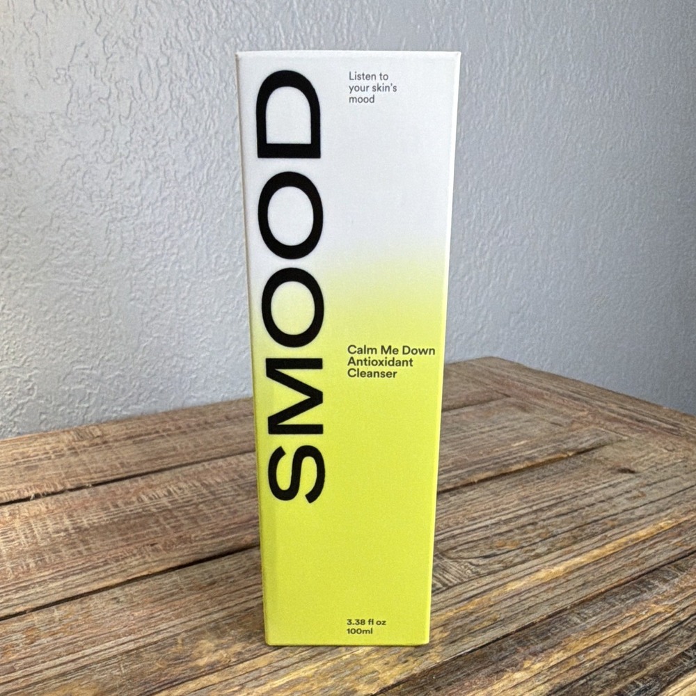 SMOOD Calm Me Down Antioxidant Cleanser pH Balanced Vegan 3.38 fl oz